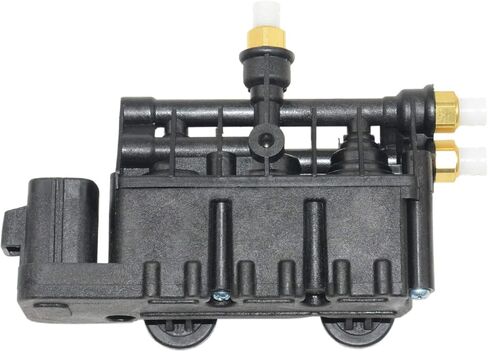 SCSN Front Air Suspension Valve Block Solenoid RVH500060 for La-nd Rover 2005-2009 LR3, 2010-2013 LR4, 2006-2013 Ran-ge Rover Sport RVH000095 in Saudi Arabia