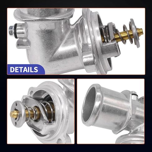 مجموعة مبيت منظم حرارة مبرد المحرك HiSport 902-3040 متوافقة مع Jeep Ram 1500 2014-2022، Gladiator 2021-2022، Grand Cherokee 2014-2021، Wrangler 2020-2022 3.0L استبدال 68253514AA in Kuwait