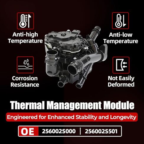وحدة الإدارة الحرارية MITZONE متوافقة مع Hyundai Tucson Santa Fe Sonata Kia K5 Sorento 2020 2021 2022 2023 2024 استبدال مبيت منظم الحرارة 256002S000 Theta 3 in Kuwait