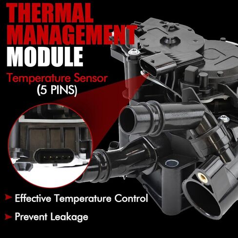وحدة الإدارة الحرارية MITZONE متوافقة مع Hyundai Tucson Santa Fe Sonata Kia K5 Sorento 2020 2021 2022 2023 2024 استبدال مبيت منظم الحرارة 256002S000 Theta 3 in Kuwait