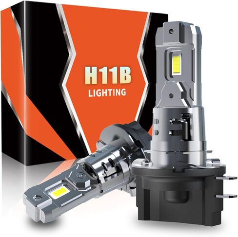 H 11-B Light Bulbs,Hi/Lo Dual Beam Lights bulb or Fog Lights, 30000 Lumens 12V 55W 6500K, Powersports Bulbs, 2-Pack in Saudi Arabia