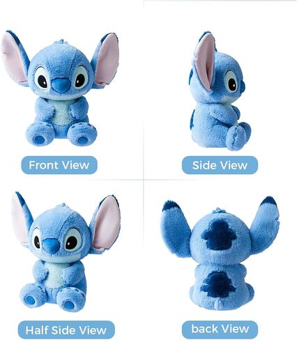 MINISO Disney 16" Lilo & Stitch Collection Stitch Stuffed Animal Cute Plush Toy for Boys Girls Women Men Disney Fans Peluches (16" Stitch) in Kuwait