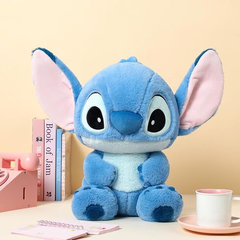 MINISO Disney 16" Lilo & Stitch Collection Stitch Stuffed Animal Cute Plush Toy for Boys Girls Women Men Disney Fans Peluches (16" Stitch) in Kuwait