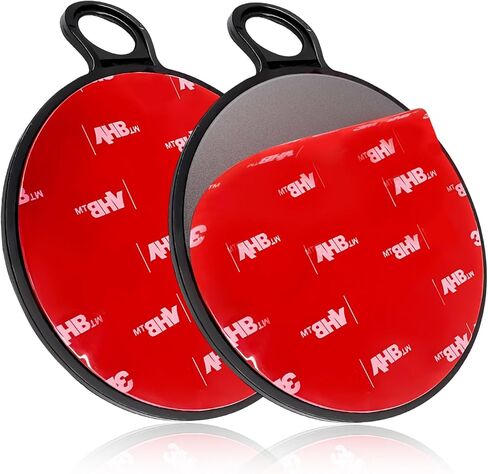 Dashboard Pad Mounting Disk for Suction Cup, 3.14"(80mm) Car Phone Mount Base with Strong Adhesive, Heat Resistant Sticky Base Dash Mount for Windshield Holder Camera GPS in Kuwait