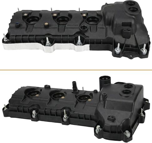 أغطية صمامات المحرك متوافقة مع Ford F-150، Edge، Explorer، Mustang، Transit & Lincoln MKZ MKX 3.5L 3.7L (2011-2020) غير توربو، قطعة استبدال مباشرة # BR3Z6582U BR3Z6582R in Kuwait