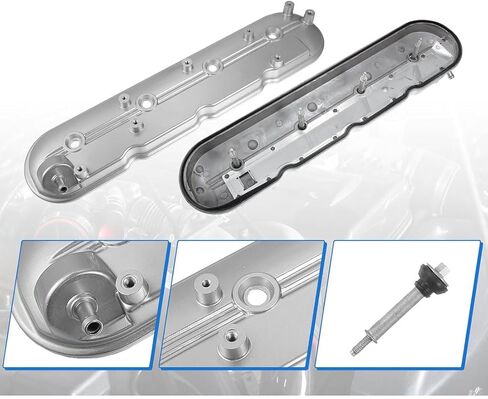Engine Valve Cover Left Driver Side with Gasket & Bolts 264-969 12642655 Compatible for Chevy Compatible for GMC Compatible for Cadillac Compatible for Hummer Compatible for Pontiac G8 in Saudi Arabia