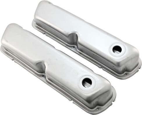 أغطية الصمامات الفولاذية تناسب 1962–85 Ford SB 260‑289‑302‑351W - أملس - فتحة واحدة - فولاذ خام in Kuwait