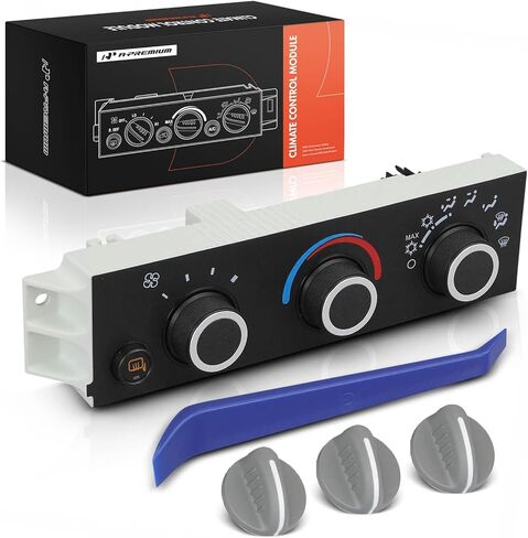وحدة لوحة التحكم في المناخ لسخان HVAC A-Premium متوافقة مع مركبات شيفروليه وجي إم سي - Express Savana 1500 2001-2014، Express Savana 2500 3500 2001-2021، G30 G3500 1996 in Kuwait