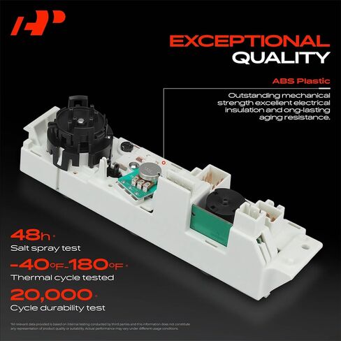 وحدة لوحة التحكم في المناخ لسخان HVAC A-Premium متوافقة مع مركبات شيفروليه وجي إم سي - Express Savana 1500 2001-2014، Express Savana 2500 3500 2001-2021، G30 G3500 1996 in Kuwait