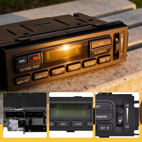 Heater Climate Control Panel Module Compatible with Grand Marquis 2003-2011, Mercury Grand Marquis 2003-2011, Mercury Marauder 2003-2004 Replacement for 6W7H19C933AA, 3W7Z19980AA, 3W7H18C612AC in Saudi Arabia