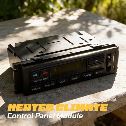 Heater Climate Control Panel Module Compatible with Grand Marquis 2003-2011, Mercury Grand Marquis 2003-2011, Mercury Marauder 2003-2004 Replacement for 6W7H19C933AA, 3W7Z19980AA, 3W7H18C612AC in Saudi Arabia