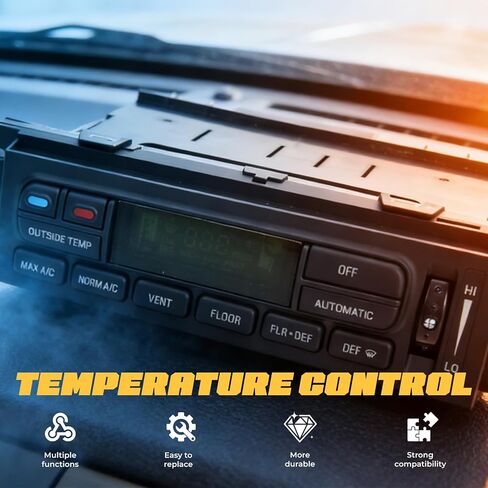 Heater Climate Control Panel Module Compatible with Grand Marquis 2003-2011, Mercury Grand Marquis 2003-2011, Mercury Marauder 2003-2004 Replacement for 6W7H19C933AA, 3W7Z19980AA, 3W7H18C612AC in Saudi Arabia