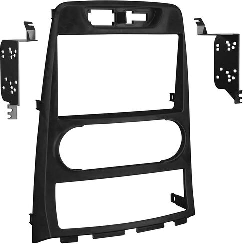 مجموعة أدوات قياس راديو Metra 95-7339B Double DIN تناسب مجموعة مختارة من Huyndai Genesis Coupe 2.0 2010-2012 مع أدوات تحكم يدوية في المناخ - لن تناسب أجهزة الراديو ذات الحجم الكبير خارج العلامة التجارية بدون تعديلات in Kuwait
