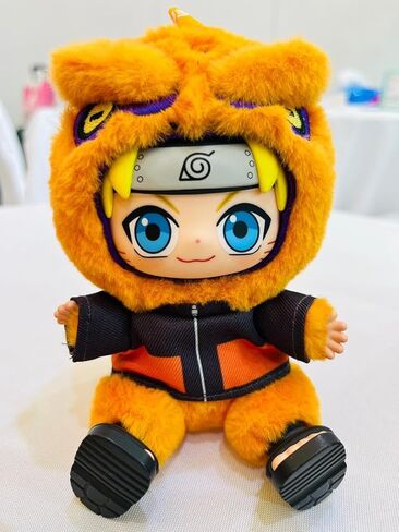 لعبة ABYSTYLE Naruto Shippuden Miniso Cute Beasts Eaki Blind Box القابلة للجمع من القطيفة الرسمية لشخصية الرسوم المتحركة الغامضة الناعمة والمحبوبة من القطيفة الصغيرة للمعجبين وهواة الجمع in Kuwait