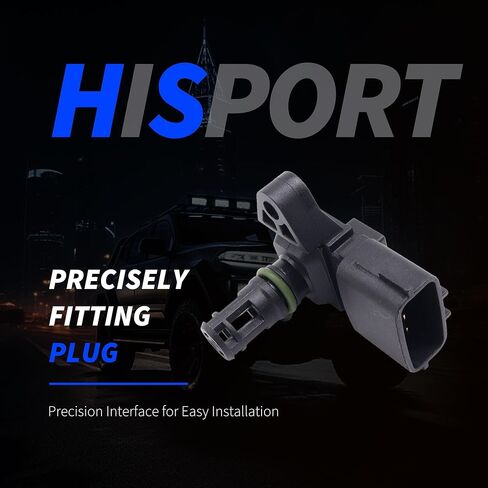مستشعر الضغط المطلق HiSport MAP Manifold - متوافق مع دودج رام يستبدل 5WK96801 2897333 4921322 4903286 in Kuwait