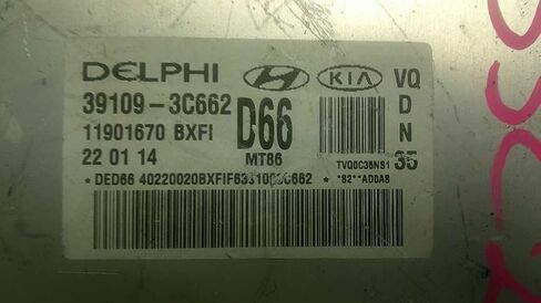 Engine ECM Control Module Fits 2014 14 Compatible with KIA Sedona 39109-3C662 391093C662 in Kuwait
