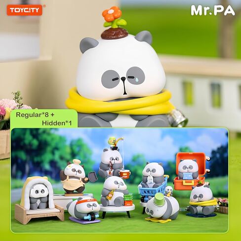 Mr. Pa-No Work Today Series Blind Box, Cute Mystery Collectible Toy, Random Design Action Figures for Work Desk Decor, Holiday Birthday Gift, Single Box in Kuwait