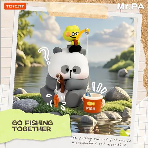 Mr. Pa-No Work Today Series Blind Box, Cute Mystery Collectible Toy, Random Design Action Figures for Work Desk Decor, Holiday Birthday Gift, Single Box in Kuwait