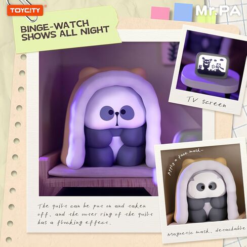 Mr. Pa-No Work Today Series Blind Box, Cute Mystery Collectible Toy, Random Design Action Figures for Work Desk Decor, Holiday Birthday Gift, Single Box in Kuwait