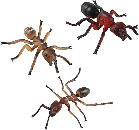 BESPORTBLE Simulated Ant Model Set of 3 Plastic Ant Figurines Garden Statue Desktop Ornament for Home Office Decoration in Kuwait