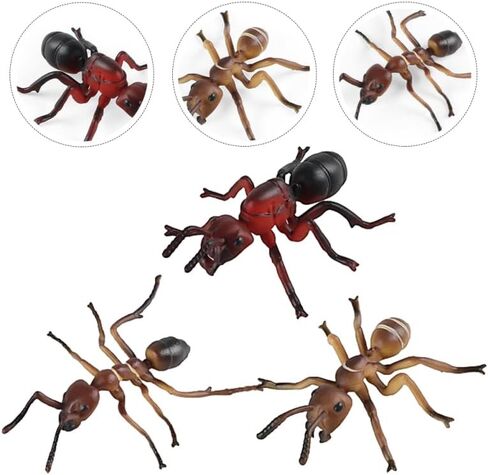 BESPORTBLE Simulated Ant Model Set of 3 Plastic Ant Figurines Garden Statue Desktop Ornament for Home Office Decoration in Kuwait