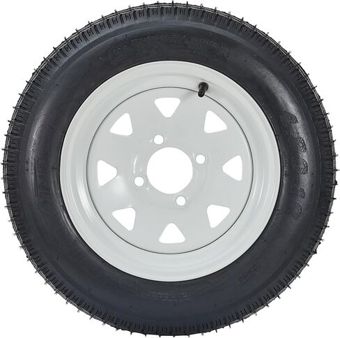 4.80-12 4.80x12 480-12 4.80-12 Trailer Tires with 12 in Rims, 4 Lug on 4 in, Load Range C, 6PR (480-12 with 4lug) in Kuwait
