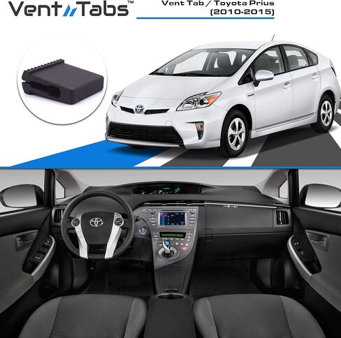 Compatible/Replacement for Toyota Prius 2010-2015 Side Vent|Durable Solid Nylon|No Tools Required|Easy Push-on Install in Saudi Arabia