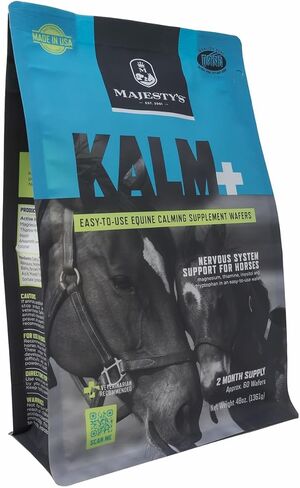 Majestys Kalm Horse/Equine Peppermint Wafers 60 Day Supply in Kuwait