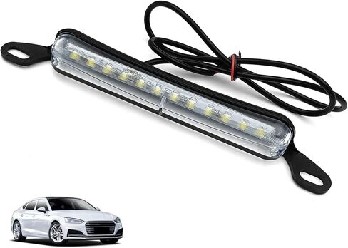 12V DC Extremely Bright Assembly Waterproof Tag Lamp Compatible with SUV ATV Trailer UTV Car Truck RV etc, Replacement LED Plate Light, Xenon White in Kuwait