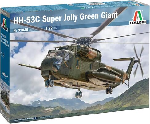 Italeri 91035 HH-53C سوبر جولي جرين جاينت 1:72 مقياس البلاستيك أطقم منمذجة/نموذج التجمع in Kuwait