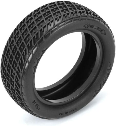 AKA Products, INC. Array 2.2" Medium Soft Dirt Oval Buggy 2WD/4WD Front Tires (2), AKA13334KR in Saudi Arabia