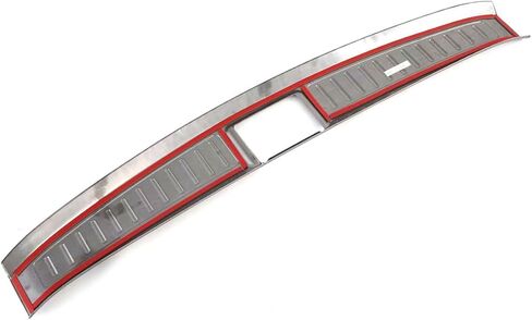ملحقات السيارة المتوافقة مع Tesla Model S 2022 2023 غطاء حماية عتبة لوحة المصد الخلفي الداخلي غطاء الباب الخلفي غطاء صندوق السيارة من الفولاذ المقاوم للصدأ قطعة واحدة (لمسة نهائية سوداء مصقولة) in Kuwait