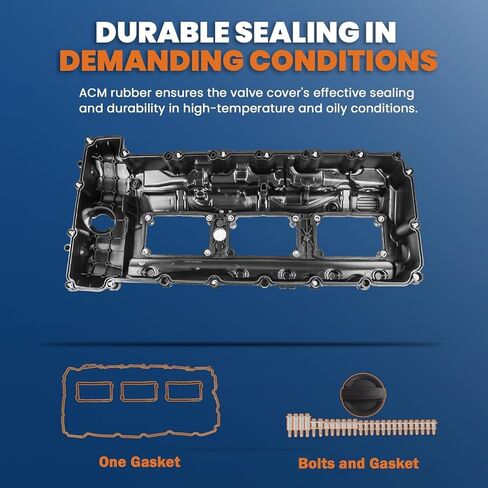 غطاء صمام المحرك KUIPERAUTO متوافق مع BMW N55 X3 X5 X6 335i 535i 740i 640i 135i 2011-2018 يستبدل 11127570292 264-937 in Kuwait