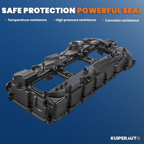 غطاء صمام المحرك KUIPERAUTO متوافق مع BMW N55 X3 X5 X6 335i 535i 740i 640i 135i 2011-2018 يستبدل 11127570292 264-937 in Kuwait