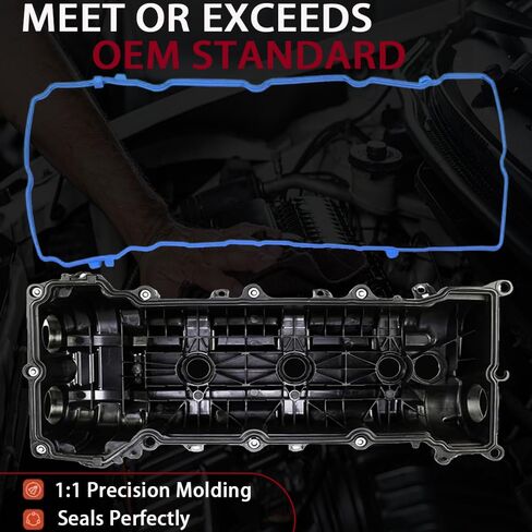 VC1184G Valve Cover Gasket Kit Replaces VS50919 – Compatible with 2016-2022 Dodge Durango, Jeep Grand Cherokee & Wrangler 3.6L Pentastar V6 – Fit Chrysler Pacifica, Voyager, Ram 1500 in Saudi Arabia