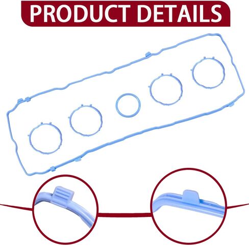 VC1184G Valve Cover Gasket Kit Replaces VS50919 – Compatible with 2016-2022 Dodge Durango, Jeep Grand Cherokee & Wrangler 3.6L Pentastar V6 – Fit Chrysler Pacifica, Voyager, Ram 1500 in Saudi Arabia