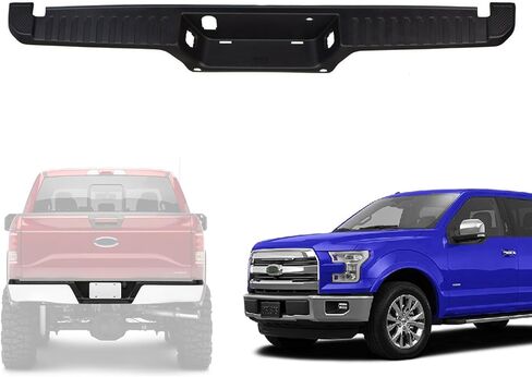 IAMAUTO 31617 Rear Step Bumper Pad With Sensor Holes Compatible With 2015-2020 Ford F-150 (With Rear Park Assist) in Saudi Arabia