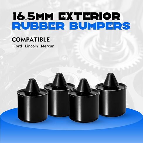 W705903S300 4Pcs Automotive Exterior Rubber Bumpers 16.5MM Stop Cushion Repair for Ford F150 Ranger 2004-2011 Lincoln,2001-2007 Escape Replaces# 9XG05903X0 in Saudi Arabia