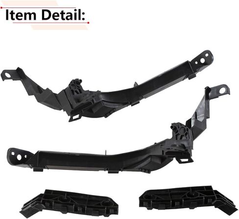 RLB-HILON مجموعة واحدة من دعامة المصد الأمامي وتركيب المصباح الأمامي متوافقة مع Honda CR-V CRV 2007 2008 2009 2010 2011 Year in Kuwait