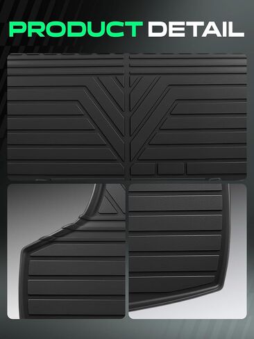 YHTAUTO Cargo Mat Compatible with Kia K5 2021-2026 (FWD) & Hyundai Sonata 2020-2026 (5 Seats), TPE Floor Liners All-Weather Protection Custom Fit, Cargo Mat, Black in Kuwait