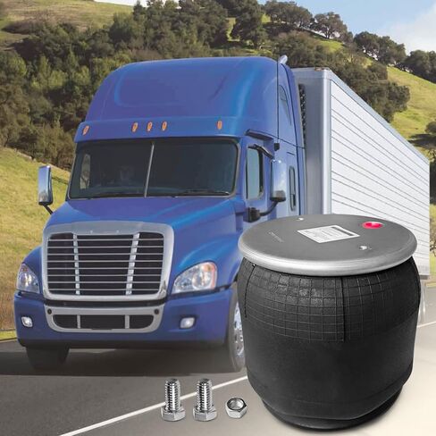 حقيبة الربيع الهوائية MILLISEC المتوافقة مع شاحنات Freightliner OE تحل محل Firestone W01-358-8813، 1T15M-4، Contitech 910-12P577 in Kuwait