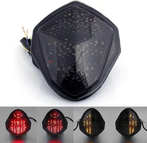 إشارات الانعطاف الخلفية LED المتكاملة من Topteng لسوزوكي GSXR 1000 2003-2004 in Kuwait