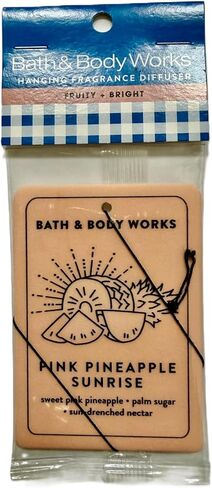 Bath and Body Works Hanging Fragrance Car Diffuser - Pack of 1 (Mahogany Teakwood) in Kuwait