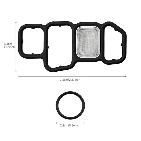 Head Cylinder Solenoid Valve Gasket 15826-RNA-A01,917-174 Compatible with Honda Accord/Civic/CR-V/HR-V, Acura ILX 2.0L, Porsche Cayenne 4.5L V8 Turbo (2003-2021 Models) 0115600,SVF102 in Saudi Arabia