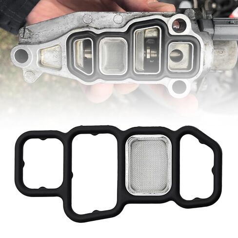 Head Cylinder Solenoid Valve Gasket 15826-RNA-A01,917-174 Compatible with Honda Accord/Civic/CR-V/HR-V, Acura ILX 2.0L, Porsche Cayenne 4.5L V8 Turbo (2003-2021 Models) 0115600,SVF102 in Saudi Arabia