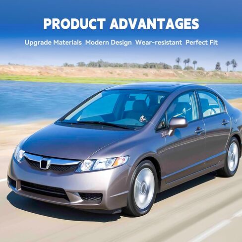 Bumper Upper Grill Grille Compatible With 2009-2011 Honda Civic Sedan w/Chrome Trim in Kuwait