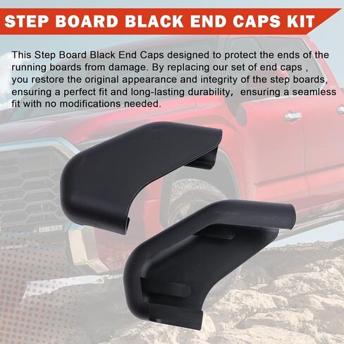 PT925-34222-EC Step Board Black End Caps Kit Compatible with Toyota Tundra 2022 2023 2024 2025 Running Board End Caps（2pcs） in Saudi Arabia