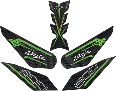 for Ninja 500 Ninja 500 SE 2024-2025-2026 Motorcycle Fuel Tank pad Side Panel Protective Decal Knee pad Fuel Tank Traction Side pad Motorcycle Accessories in Saudi Arabia