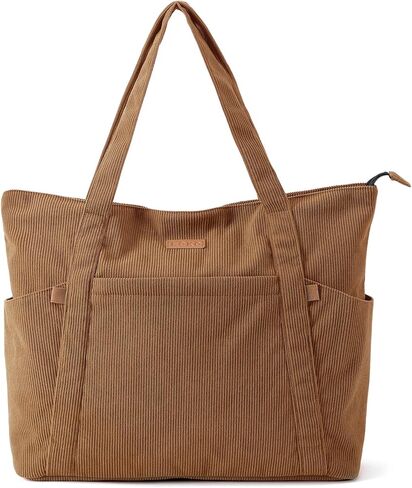 Laptop Tote Bag for Women - 17'' 15'' Large Capacity Shoulder Bag with Zip and Pocket for Work Travel Shopping in Saudi Arabia