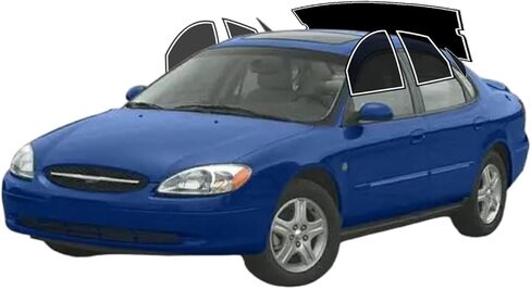 Precut Window Tint Film for Ford Taurus Sedan 2000-2004 All Side+Rear Windshield 10% VLT 2Ply Anti-Shatter, UV Block, Privacy Protection, Easy Install, No Trimming Needed,Heat & Glare Reduction in Kuwait
